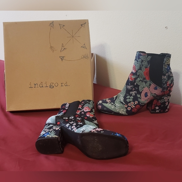 Indigo rd Womens boots Size 7.5m Blue/assorted colors - Picture 1 of 4